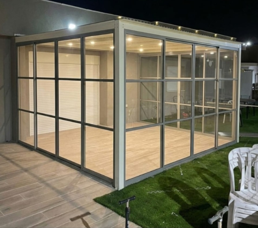 סגירות חורף למרפסות ולדירות גן — פרויקט 5