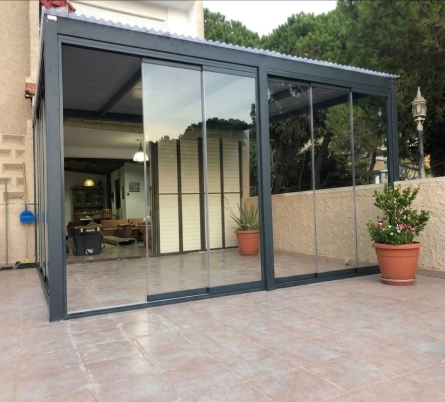 סגירות חורף למרפסות ולדירות גן — פרויקט 1